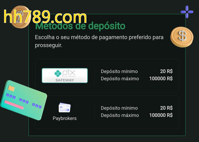 O cassino hh789.combet oferece uma grande variedade de métodos de pagamento